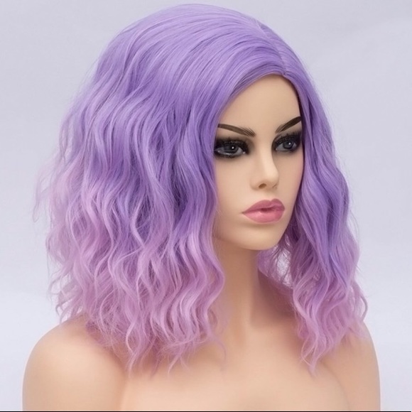 Purple Ombré Wig - Picture 2 of 4